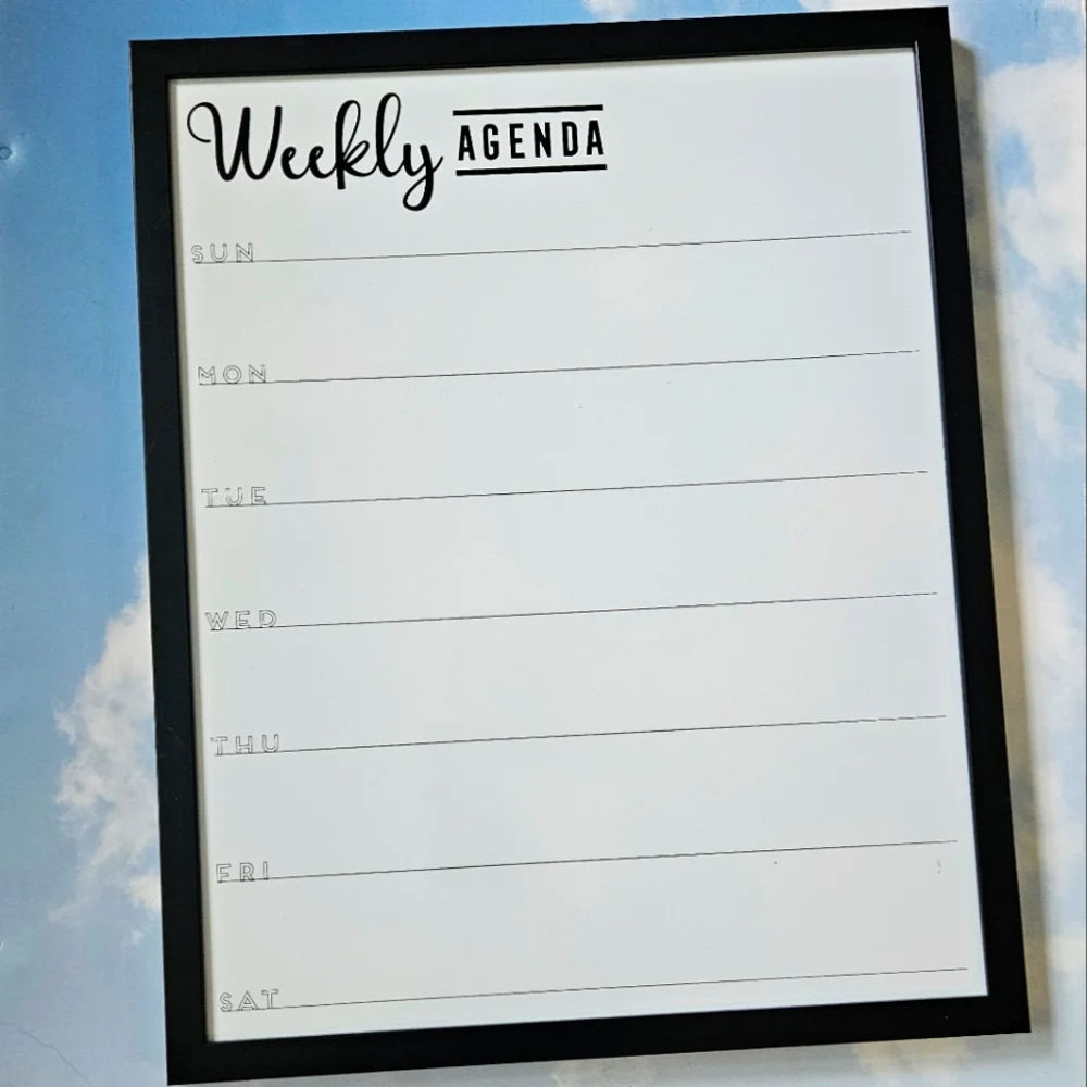 Kitchen White Board Weekly Checklist Board Kitchen, Office, House Planner, Clean